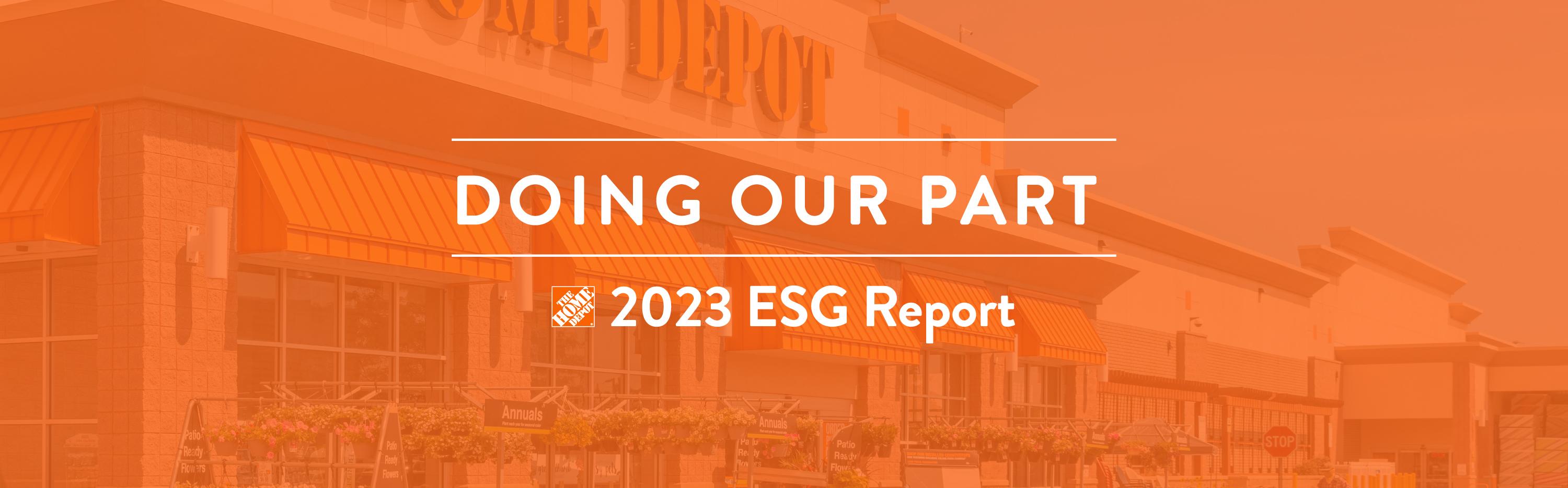 Doing out Part - 2023 ESG Report